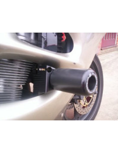 Tampons de protection R&G RACING noir Suzuki GSX600F/750F