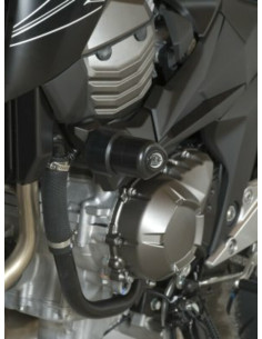 Tampons de protection R&G RACING Aero noir Kawasaki Z800 2
