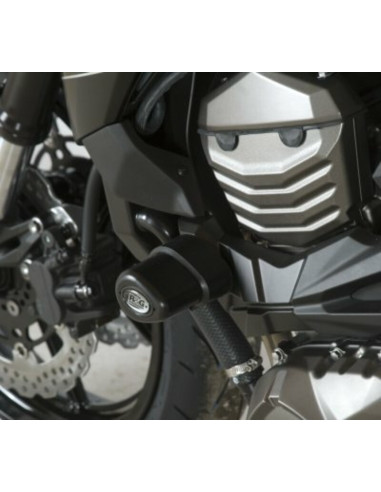 Tampons de protection R&G RACING Aero noir Kawasaki Z800