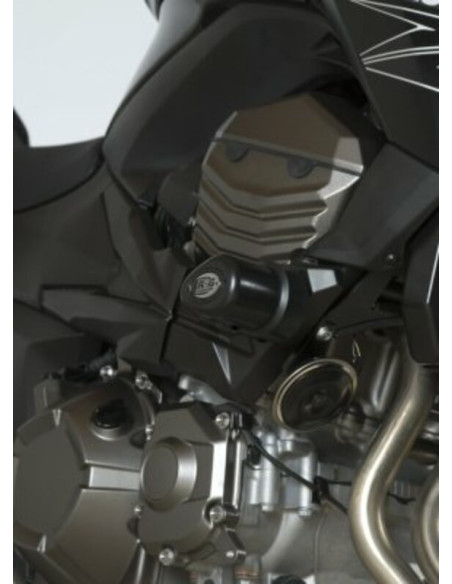 Tampons de protection R&G RACING Aero noir Kawasaki Z800