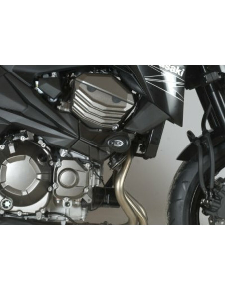 Tampons de protection R&G RACING Aero noir Kawasaki Z800