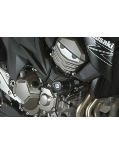 Tampons de protection R&G RACING Aero noir Kawasaki Z800