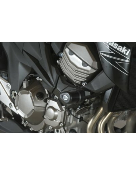 Tampons de protection R&G RACING Aero noir Kawasaki Z800