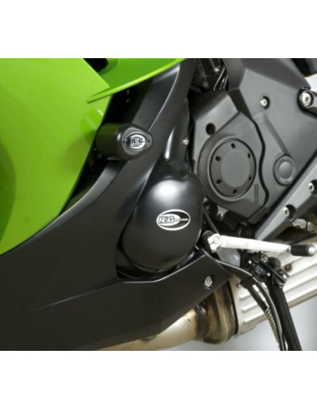 Tampons de protection R&G RACING Aero noir Kawasaki ER6-F