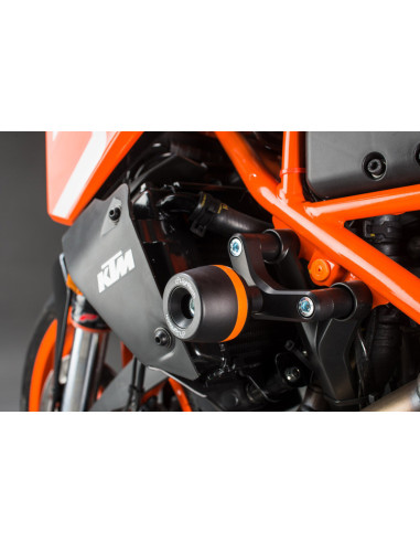 Tampon de protection LIGHTECH noir KTM 390 Duke