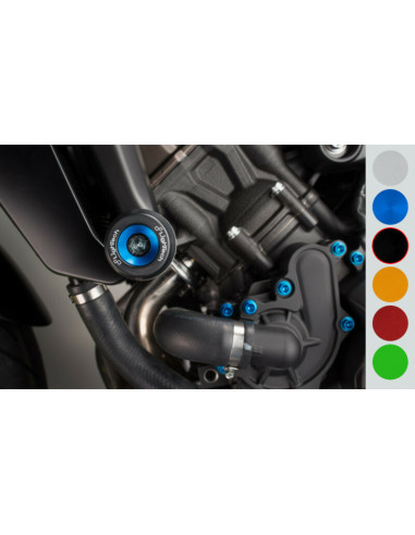 Tampons de protection LIGHTECH noir Yamaha MT-09