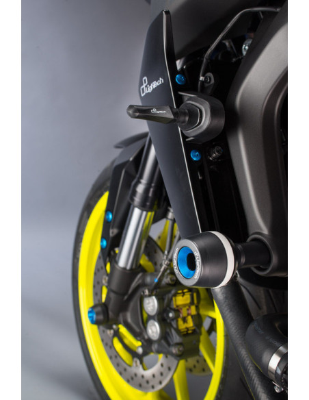 Tampons de protection LIGHTECH noir Yamaha MT-09