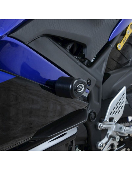 Tampons de protection R&G RACING Aero noir Yamaha YZF-R3