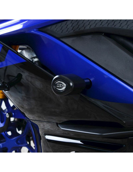 Tampons de protection R&G RACING Aero noir Yamaha YZF-R3