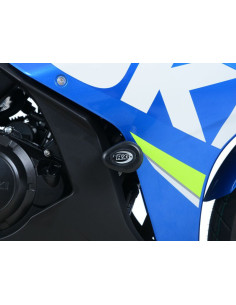 Tampons de protection R&G RACING Aero blanc (sans perçage) Suzuki GSX-R250 2