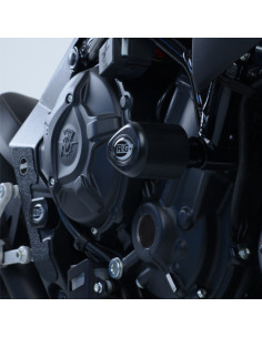 Tampons de protection R&G RACING Aero noir MV Agusta 2