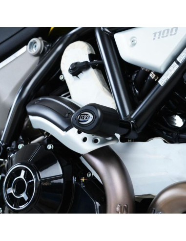 Tampons de protection R&G RACING Aero noir Ducati Scrambler