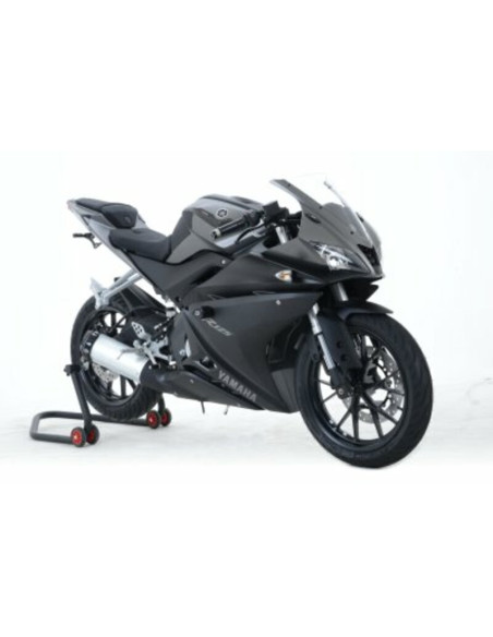 Tampons de protection R&G RACING Aero noir Yamaha YZF-R125