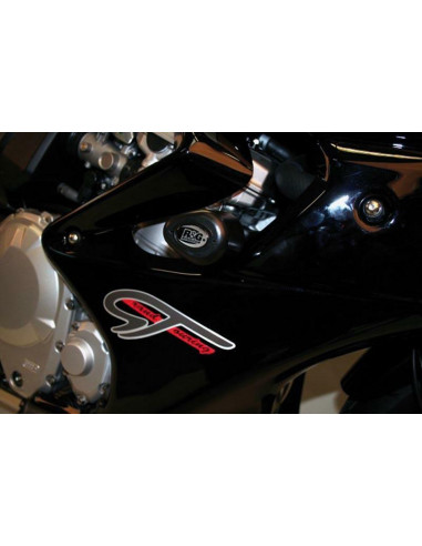 Tampons de protection R&G RACING Aero noir Suzuki GSF1250 Bandit GT