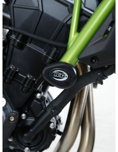 Tampons de protection R&G RACING Aero noir Kawasaki Z650 2