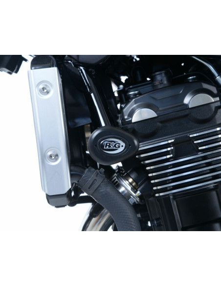 Tampons de protection R&G RACING Aero noir Kawasaki Z900RS