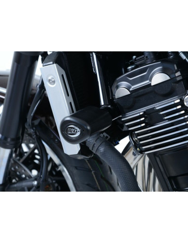 Tampons de protection R&G RACING Aero noir Kawasaki Z900RS