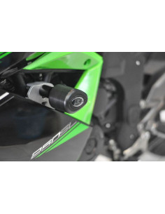 Tampons de protection R&G RACING Aero noir Kawasaki Ninja 250SL 2
