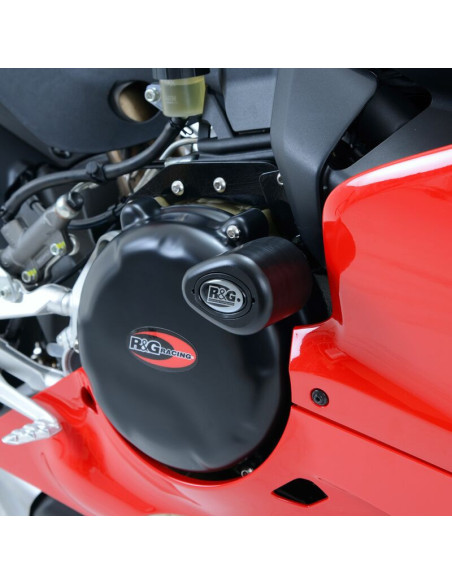 Tampons de protection R&G RACING Aero noir Ducati