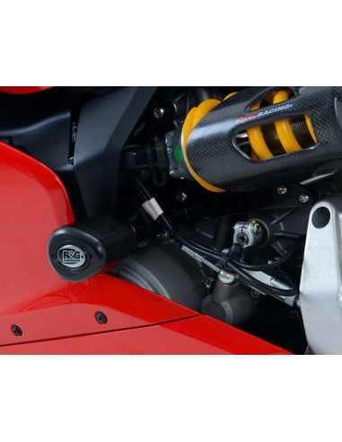 Tampons de protection R&G RACING Aero noir Ducati