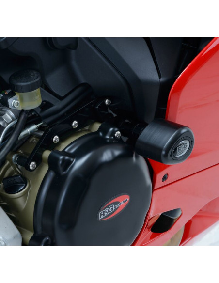 Tampons de protection R&G RACING Aero noir Suzuki GSX-S1000F