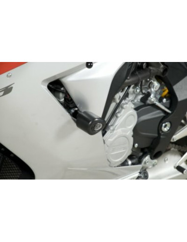 Tampons de protection R&G RACING Aero noir MV Agusta