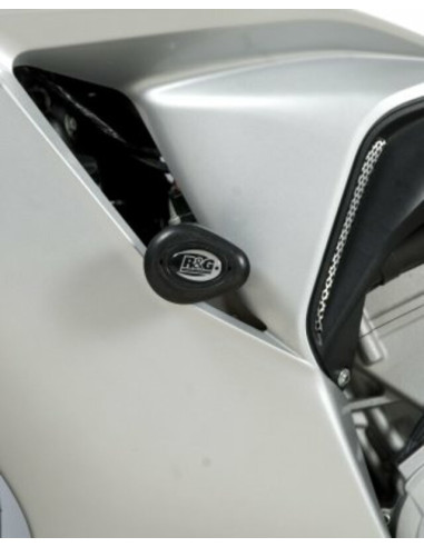 Tampons de protection R&G RACING Aero noir MV Agusta