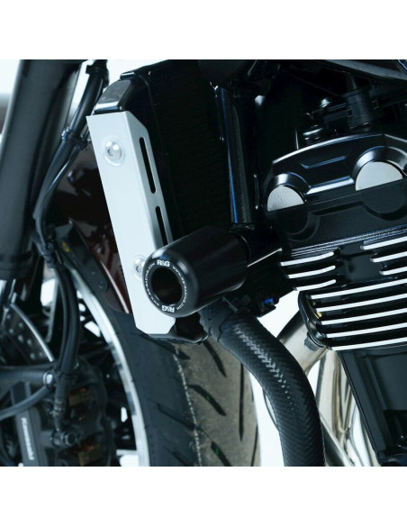 Tampons de protection R&G RACING Classic Style noir Kawasaki Z900RS