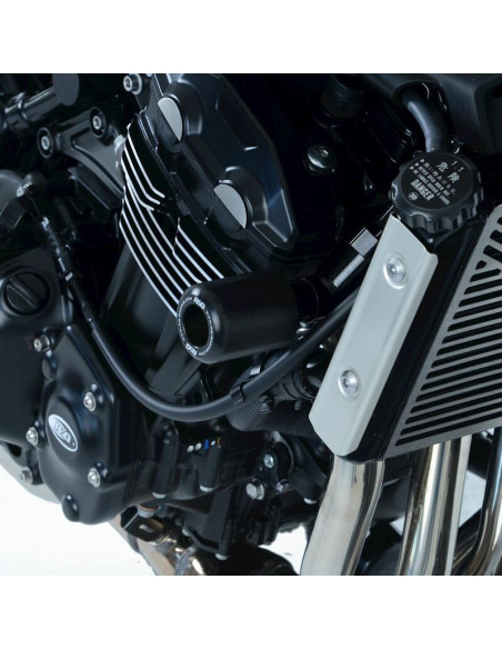 Tampons de protection R&G RACING Classic Style noir Kawasaki Z900RS