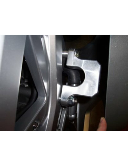 Tampons de protection R&G RACING Classic (axe de bras oscillant) noir Suzuki SV650S carénée