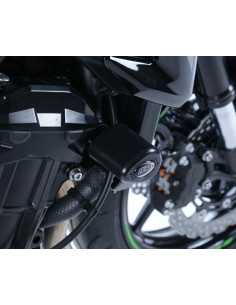 Tampons de protection R&G RACING Aero noir Kawasaki Z900 2