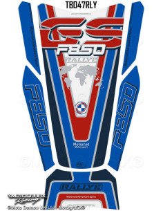 Protection de réservoir MOTOGRAFIX 6pcs bleu BMW F850GS