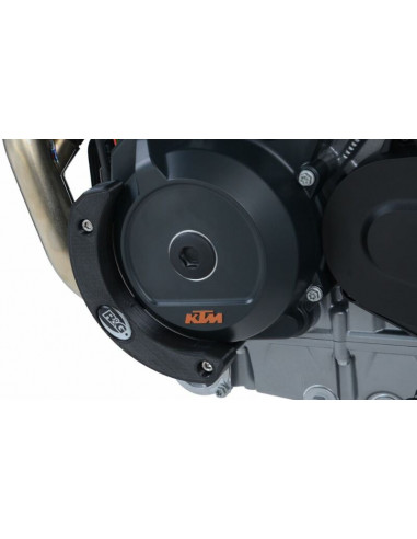 Slider moteur gauche R&G RACING noir KTM 790 Duke