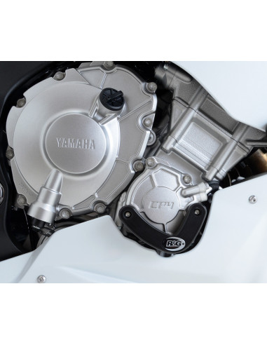 Slider moteur droit R&G RACING noir Yamaha YZF-R1