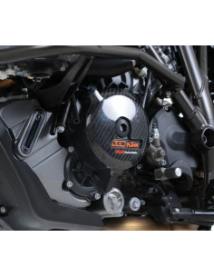 Slider moteur gauche R&G RACING carbone KTM 1290 Super Adventure 2