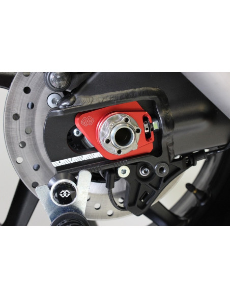 Ecrou de colonne de direction GILLES TOOLING M24X1,0 rouge