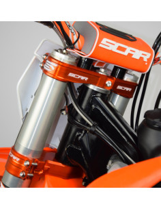 Té de fourche SCAR Offset origine orange KTM EXC/EXC-F 2