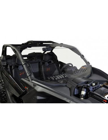 Pare-brise DIRECTION 2 avant double ventilation Can-Am Maverick X3