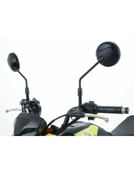 Réhausses de rétroviseur R&G RACING universel M10 x 1,25 x 15mm x 45mm - noir