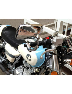Rétroviseur V PARTS type origine - chromé Ducati Biposto 1000 2