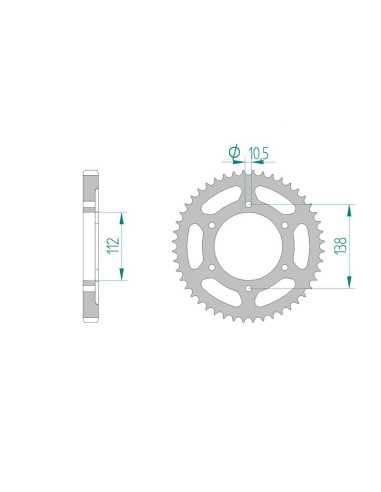 Kit chaine AFAM acier YAMAHA YZF 600 R6 5EB pas 530 1999 à 2002