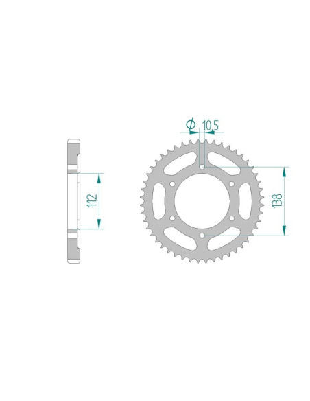 Kit chaine AFAM acier YAMAHA YZF 600 R6 5EB pas 530 1999 à 2002