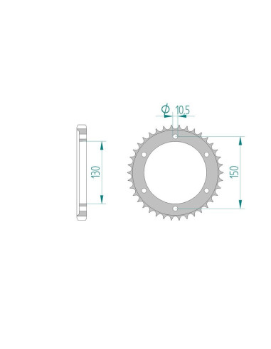 Kit chaine AFAM acier YAMAHA XJR 1200 /SP 4PU pas 532 1995 à 1998