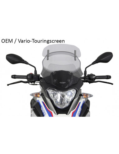 Bulle MRA Variotouring VT avec spoiler - BMW G310GS/Adventure Tourer