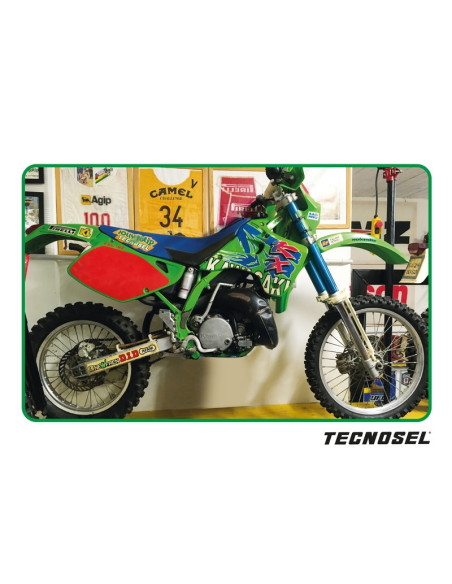 Kit déco complet TECNOSEL Team Kawasaki 1993