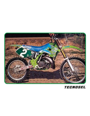 Kit déco complet TECNOSEL Team Kawasaki 1996
