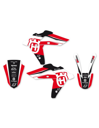 Kit complet BLACKBIRD Dream Graphic 4 Husqvarna