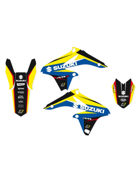 Kit complet BLACKBIRD Dream Graphic 4 Suzuki RM-Z250