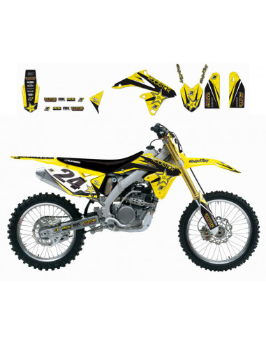 Kit déco BLACKBIRD Rockstar Energy Suzuki RM-Z250