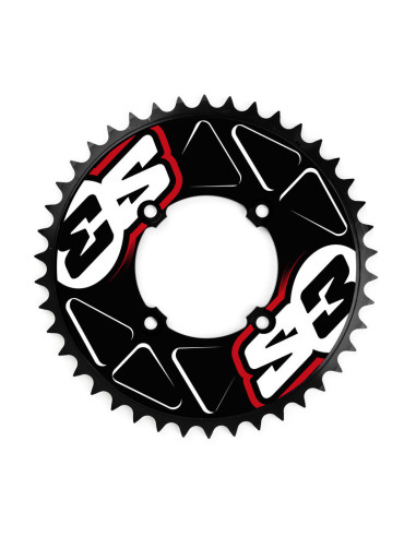 Stickers de couronne S3 38/39/40 dents rouge